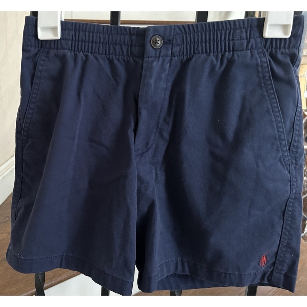 Boy's Size 12 Polo Ralph Lauren Boys' Prepster Stretch Cotton Twill Shorts Navy